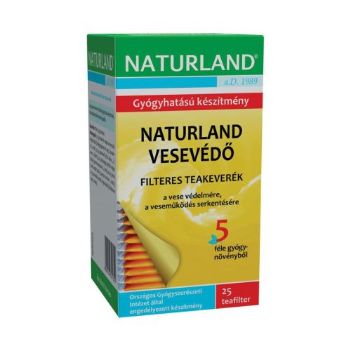 Naturland Vesevédő tea filteres 25x