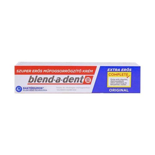 Blend-a-dent extra erős műfogsorrögzítő krém 47g
