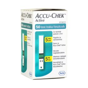 Accuchek Active vércukor tesztcsík 50x