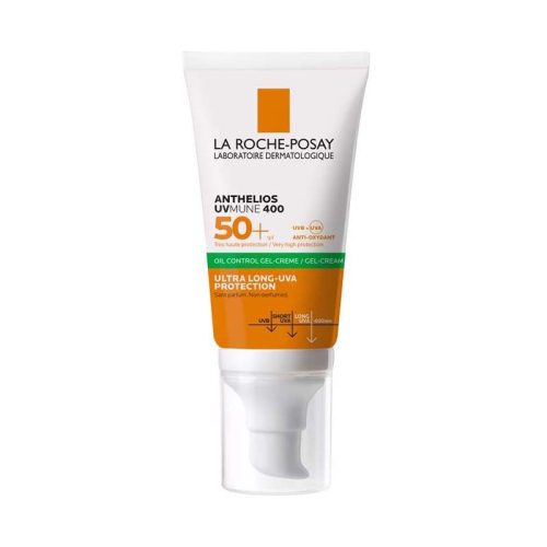 La Roche-Posay Anthelios UVMUNE 400 Oil Control mattító fényvédő gél-krém SPF50+ 50ml