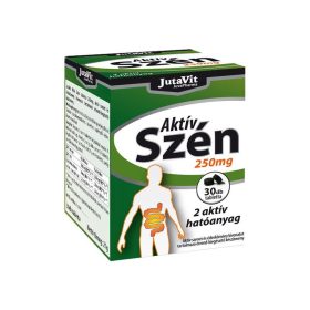 Jutavit Aktív szén 250mg tabletta 30x