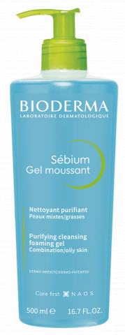 Bioderma Sebium Moussant habzó gél 500ml