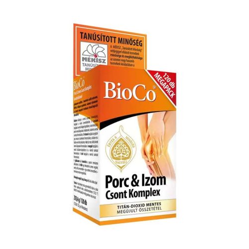 Bioco Porc Izom Csont komplex kondroitinnel filmtabletta 120x