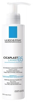 La Roche-Posay Cicaplast Lavant B5 tisztító bőrnyugtató habzó gél 200ml