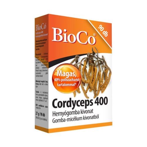 Bioco Cordyceps 400 hernyógomba kivonat tabletta 90x