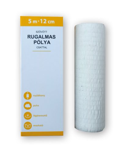 Rugalmas pólya fásli 5m x 12cm