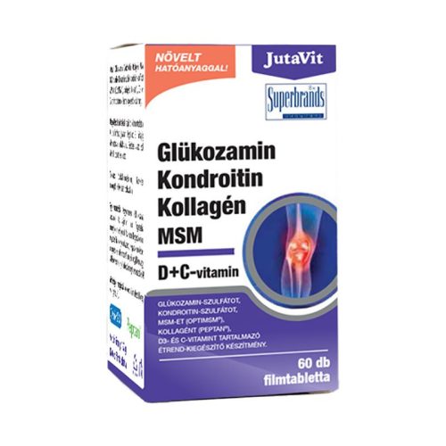Jutavit Glükózamin kondroitin kollagén MSM filmtabletta 60x