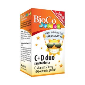 Bioco Junior C+D duo rágótabletta 100x