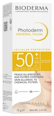 Bioderma Photoderm Mineral ásványi fényvédő fluid SPF50+ 75g