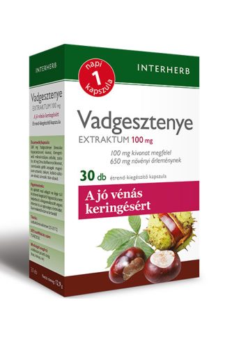 Interherb Napi 1 Vadgesztenye Extraktum kapszula 30x