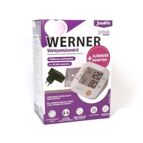 Werner felkaros automata vérnyomásmérő adapterrel