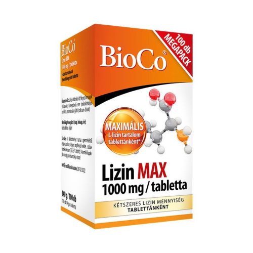 Bioco Lizin Max 1000mg tabletta 100x