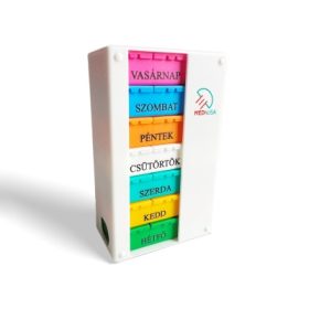 Medhusa Gyógyszeradagoló heti fiókos