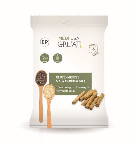 Medhusa Great Gluténmentes magvas rudacska 50g