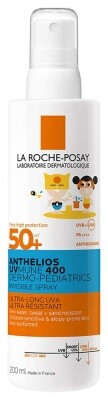 La Roche-Posay Anthelios UVMUNE 400 Dermo-Pediatrics fényvédő spray gyerekeknek SPF50+ 200ml