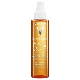   Vichy Capital Soleil Cell Protect láthatatlan napolaj SPF50+ 200ml