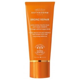   Institut Esthederm Bronz Repair ránctalanító fényvédő arcra 50ml