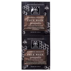 Apivita Express mélytisztító arcmaszk propolisszal 2x8ml
