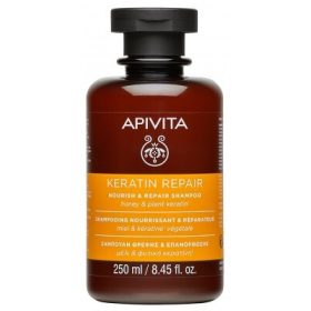 Apivita Sampon keratinnal száraz töredezett hajra 250ml