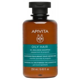 Apivita Sampon zsíros hajra 250ml