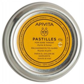 Apivita Torokpasztilla kakukkfű-méz 45g