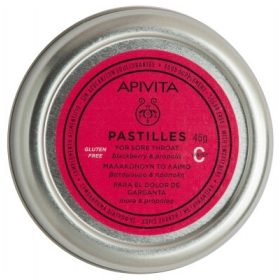 Apivita Torokpasztilla szeder ízű 45g