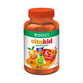 Béres Vitakid C+D3 gumivitamin 90x