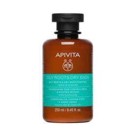 Apivita Zsíros hajtő száraz hajvég sampon 250ml