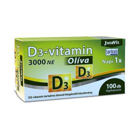 Jutavit D3-vitamin 3000NE Oliva lágykapszula 100x