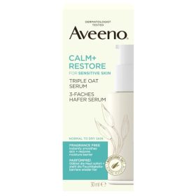 Aveeno Calm+ Restore Hármas Zabkomplex szérum 30ml