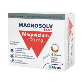 Magnosolv Sport magnézium 400mg granulátum 40x