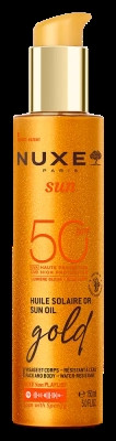 Nuxe Sun Huile Solaire Or gold csillámló arany napolaj SPF50 150ml