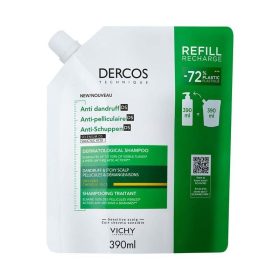  Vichy Dercos Korpa elleni sampon száraz hajra utántöltő 390ml